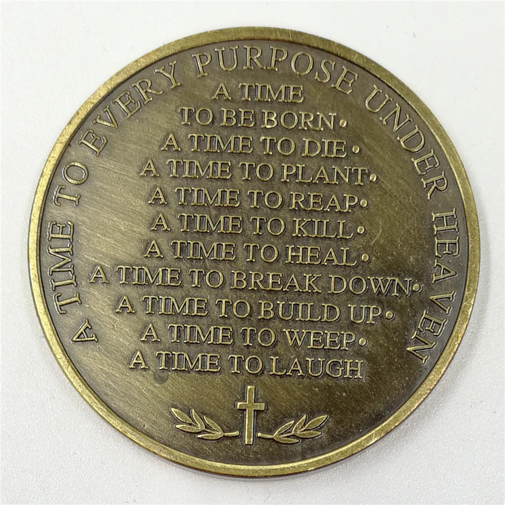 Custom Antique Bronze/Antique Silver/Antique Copper Plated Souvenir Coin for Memory