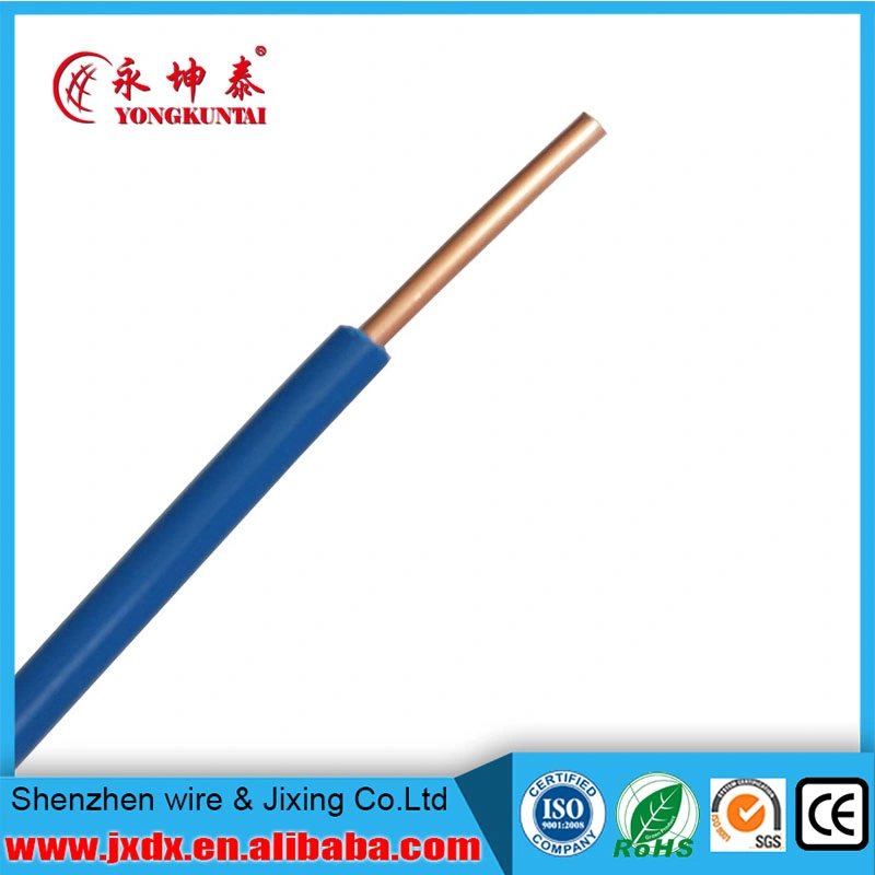 BV PVC Insulated Electrical Wire 1 Square Millimeter 18 AWG Wire Pure Copper Electrical Wires