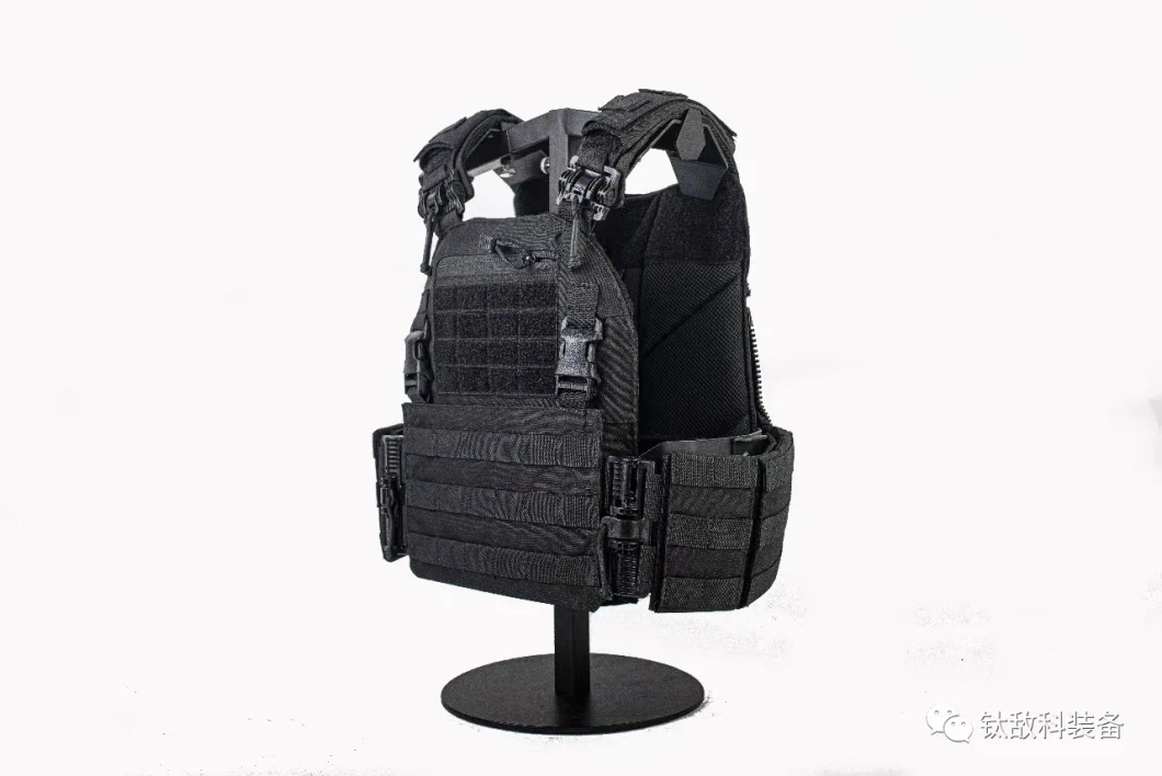 2021 Black Military Equipment Plate Carrier Vest Tactical