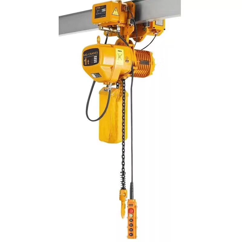 Top Quality Low Noise Electric Chain Hoist with Trolley