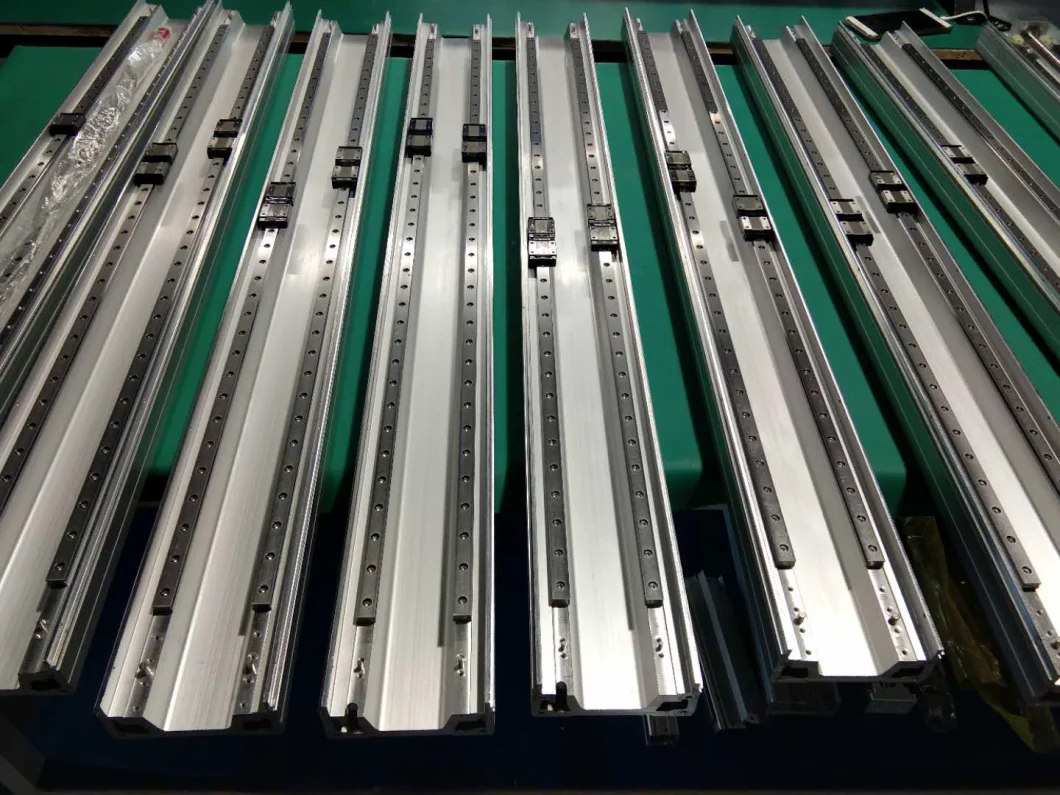 High Speed High Precision Semi Enclosed Linear Rail with Ball Screw