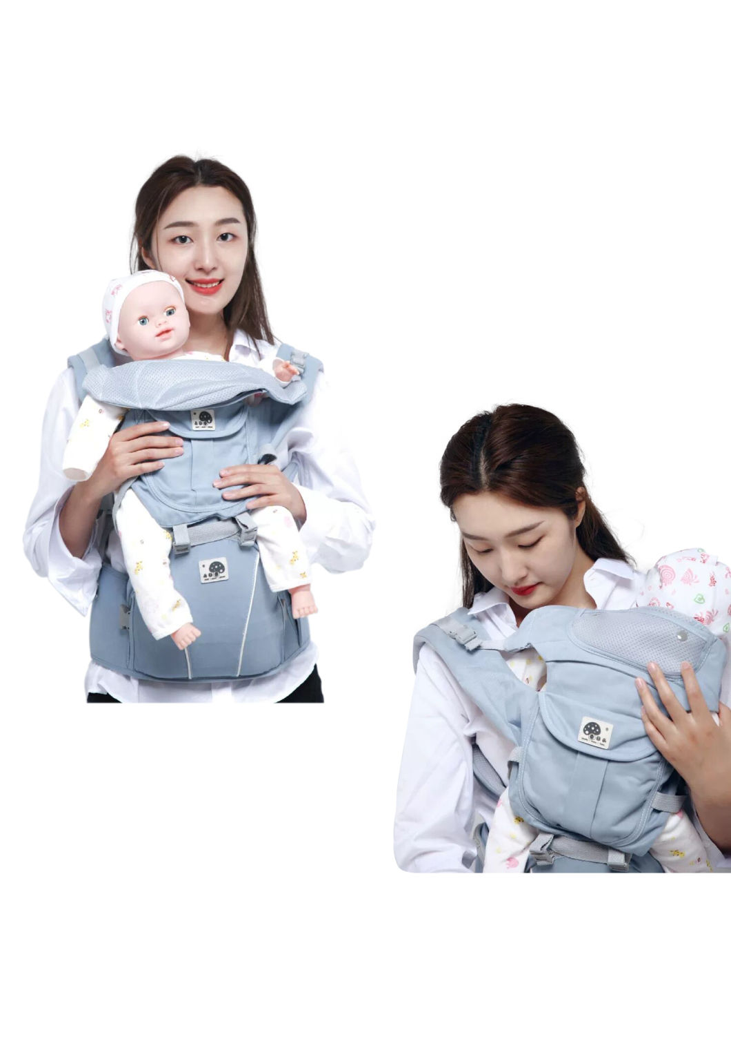 The New 2021 Xgt Stretchy Breathable Baby Holder Carrier for Newborn Infant Kid Newborn Baby Carrier