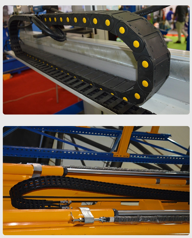 25*38mm Dirt Repellent Plastic Enclosed Drag Chain Cable Carrier