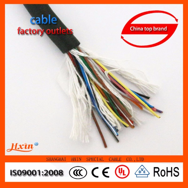 Hxyy501 High-Flex Drag Chain Cable Flexible Cable Bending and Torsion Resistant UV Resistant