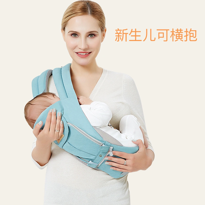 2021 New Portable Adjustable Breathable Mesh Ring Sling Carrier Infant Baby Carrier Backpack