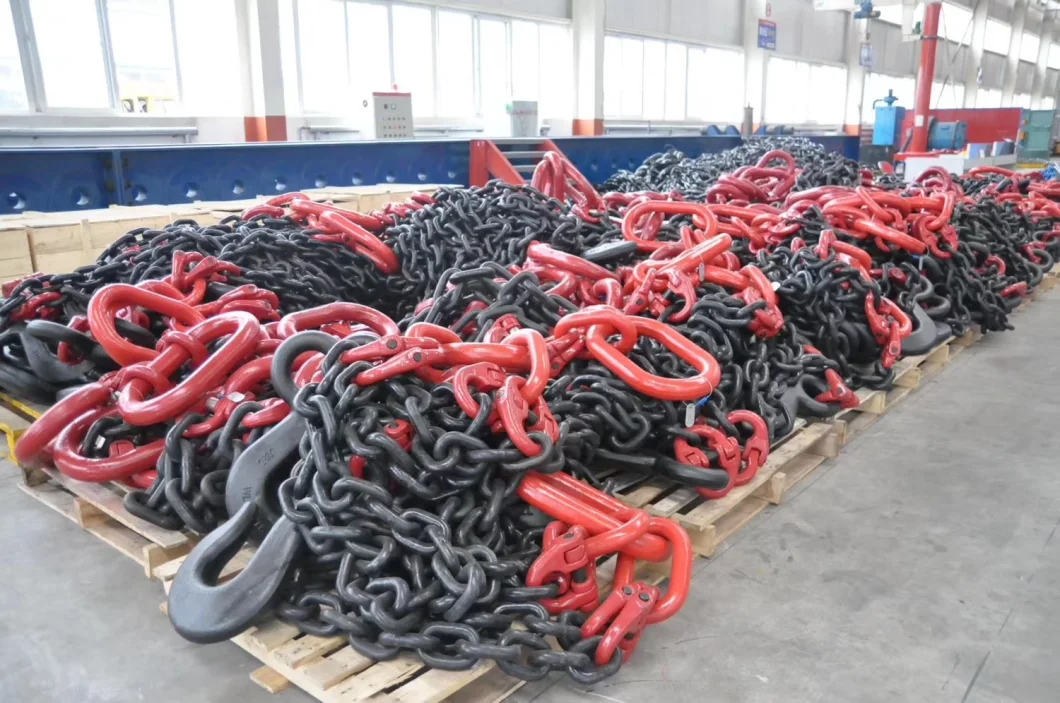 Alloy Steel Zinc Plated Link Chain Flexible Rugged Lifting Chain Sling