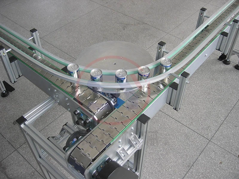 High Quality Scraper Chain Drag Conveyor for Bottle/Cans