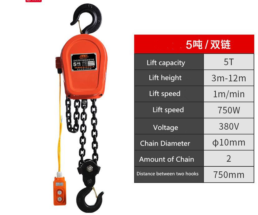 Mingdao 1 Ton 2 Ton Small Size Hand Chain Hoist Price for Sale