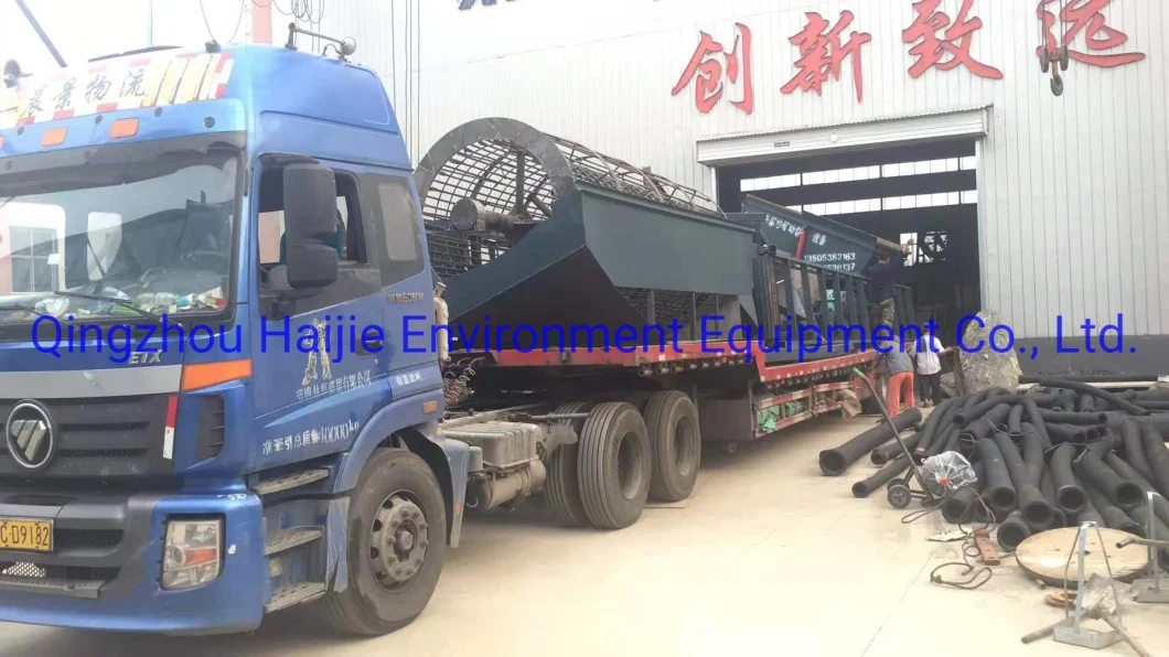 Drag Type Suction Dredger with Drag Head for River Clean/ Sand Mining in River