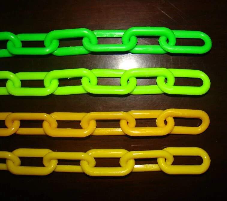 Plastic Safety Barrier Chain Worksite Safety Plastic Link Chain
