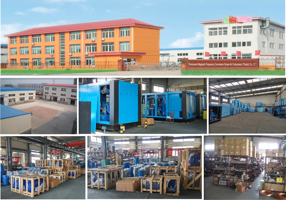 Energy Saving Air Cooling Low Noise Screw Air Compressor
