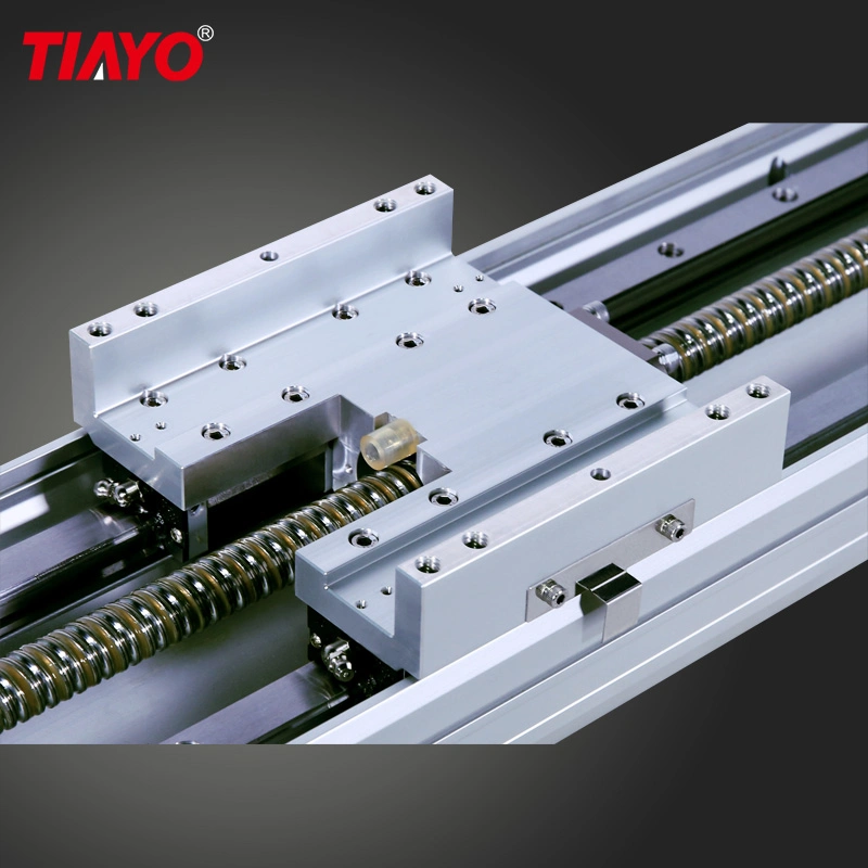 Smooth Motion Semi Enclosed Ball Screw Linear Linear Stage