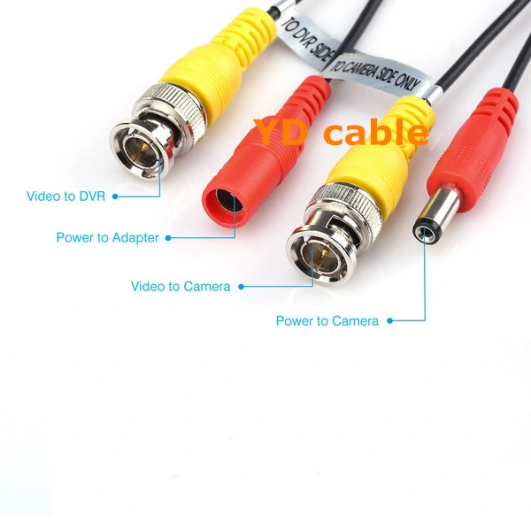 High Speed Coaxial Manufacturer Rg59 Coaxial Cable CCTV Thin Siamese Cable Rg59+2c Power Cable
