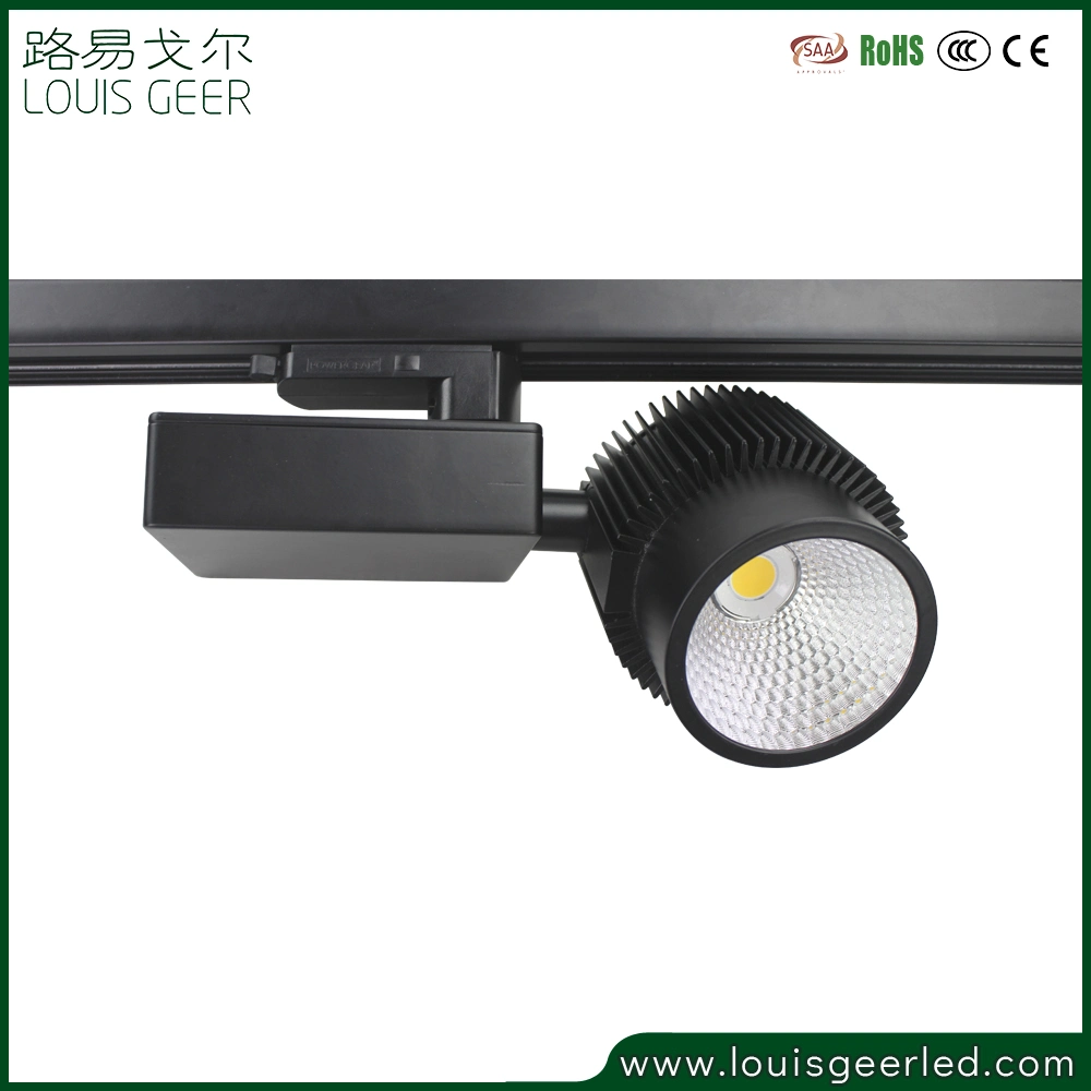 Energy Saving 30W White Color LED Track Light for Commercial Chain Store Shopping Mall Hotel