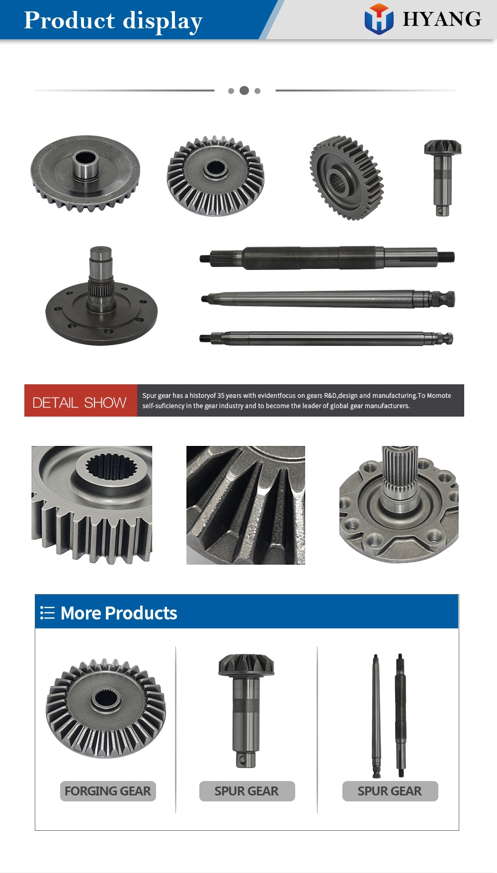 OEM Precision Stainless Steel Gear Shafts and Planetary Carrier with Gear Tooth