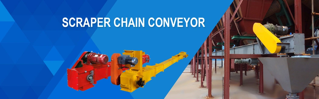 Simple Operation Drag Chain Conveyor for Conveying Powder/ Granular/ Small Block Materials