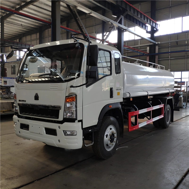 HOWO Stainless Steel Water Carrier Truck for Drinking Water Transport