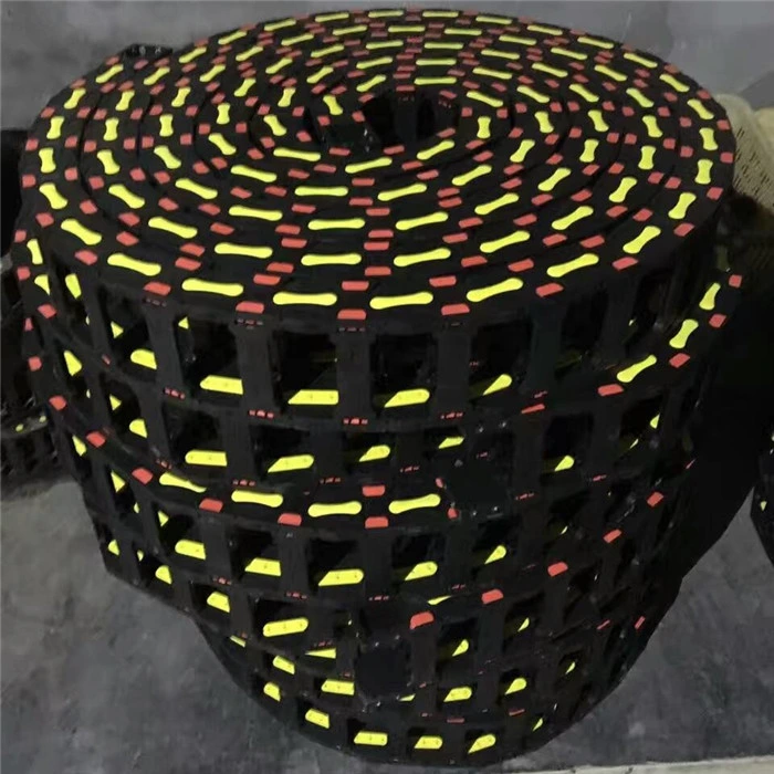 Penetration of Fully Enclosed Reinforced Nylon Drag Chain Cable Slot