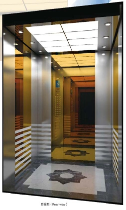 Low Noise Save Energy 1350kg Passenger Elevators