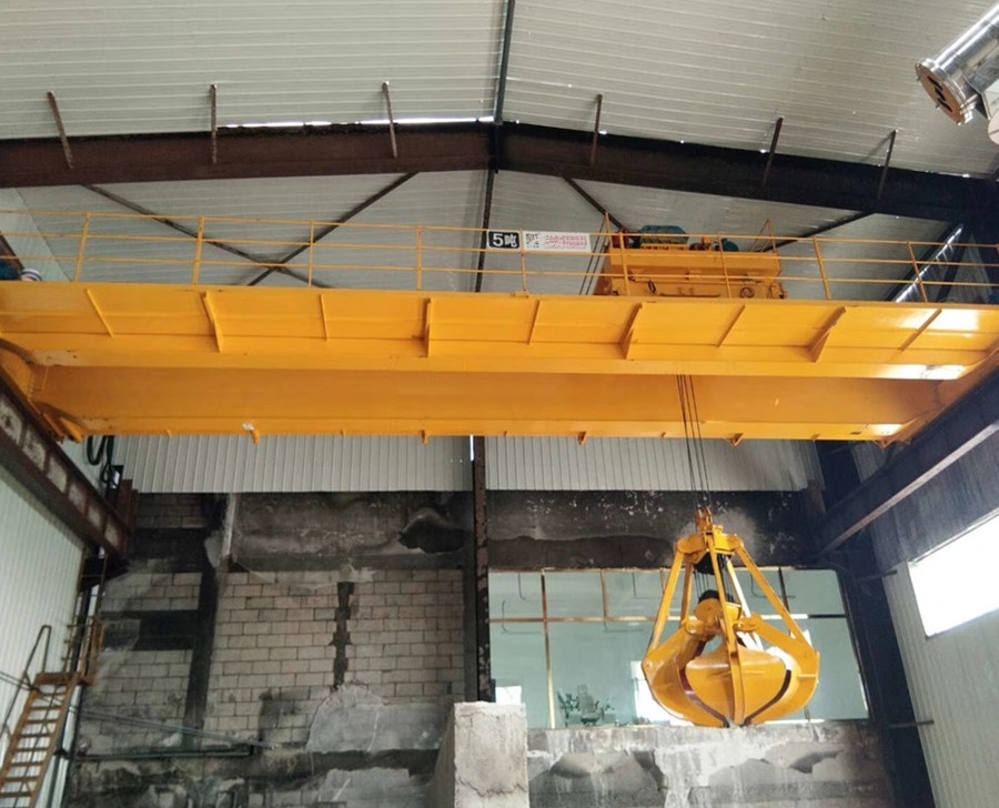 Qdz 10t 20t Double Beam Bridge Type Grab Crane Bridge-Type Grab Crane