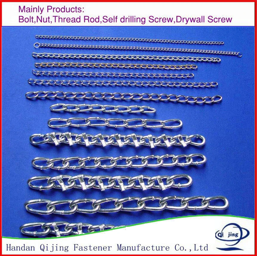 Hot Galvanized Chain, Mild Steel Short Link Chain, Manufacturers of Industrial Chain