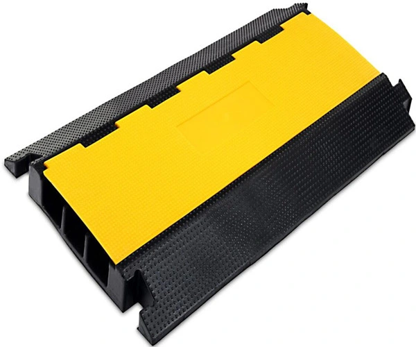 Factory Price 3 Channels Cable Protector Cable Ramp Cable Bridge