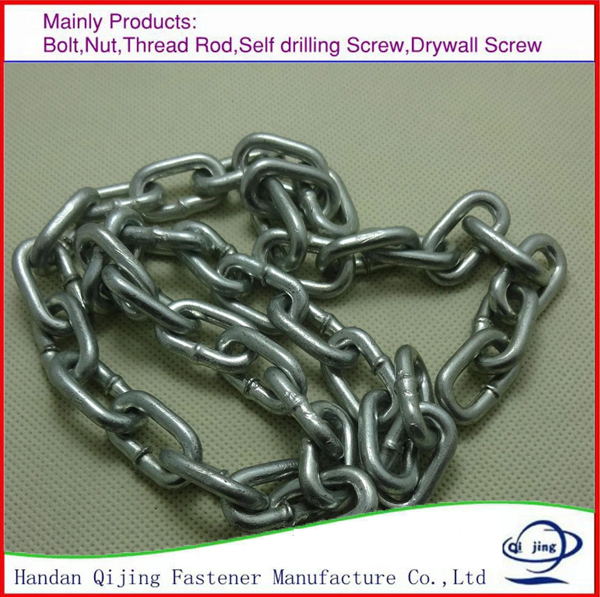 Heavy Duty Electric Galvanized Steel Chain Link Iron Chain