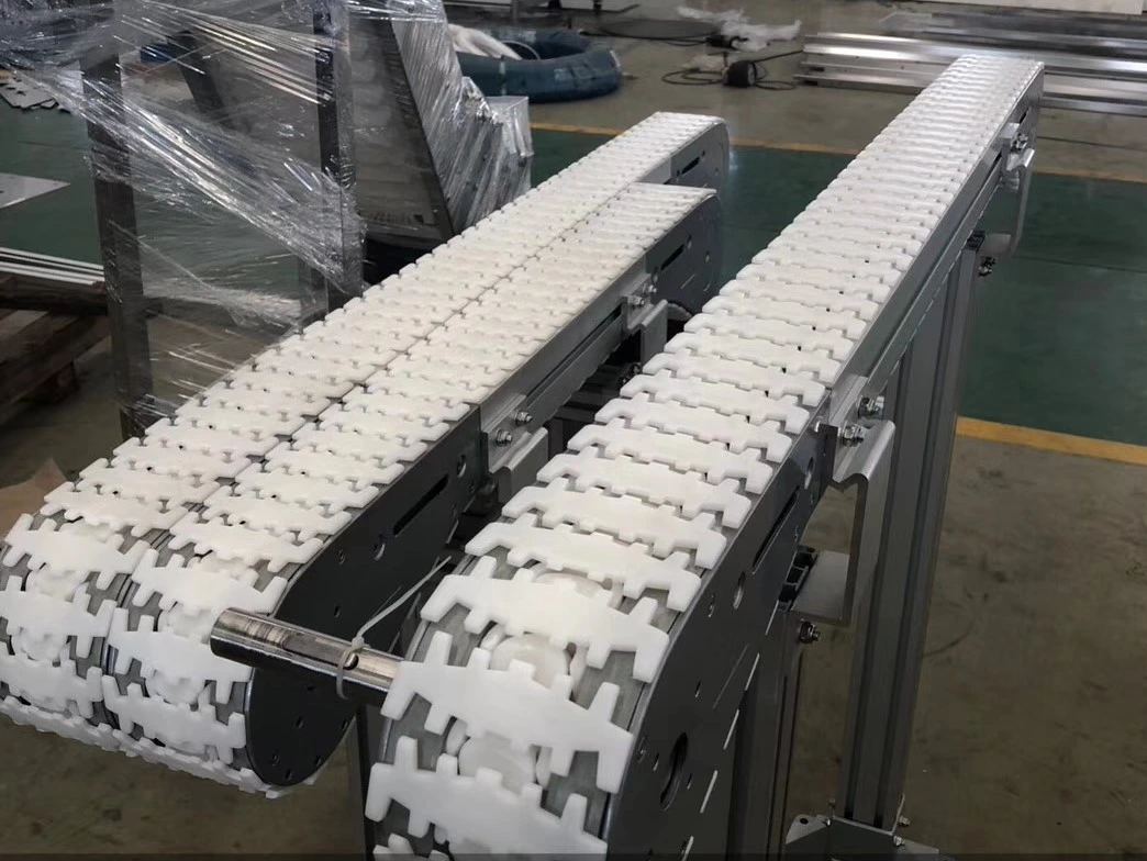 High-Quality and Beautiful Show Flexible Chain Conveyor Drag Chain Conveyor/Chain Plate Conveyor/Flexible Conveyor