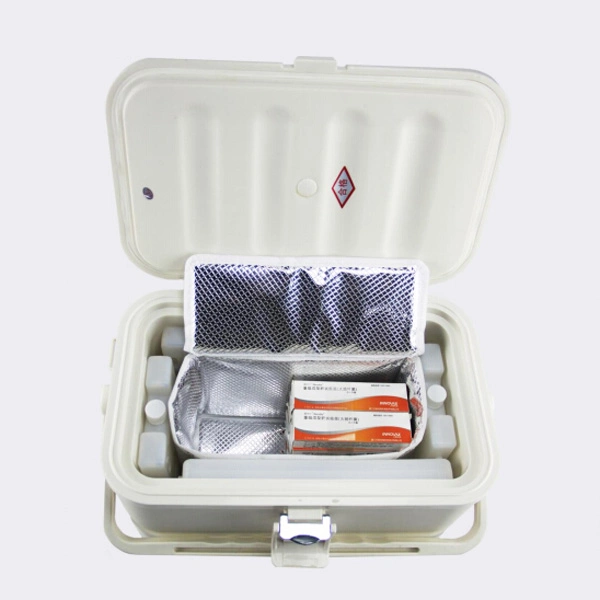 Medical Portable Transportable Box 12L Vaccine Carrier Cold Chain Box