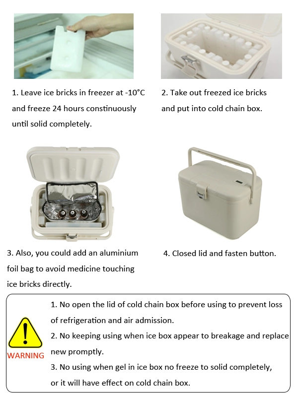 3L Vaccine Carrier Cold Chain Box with Data Logger