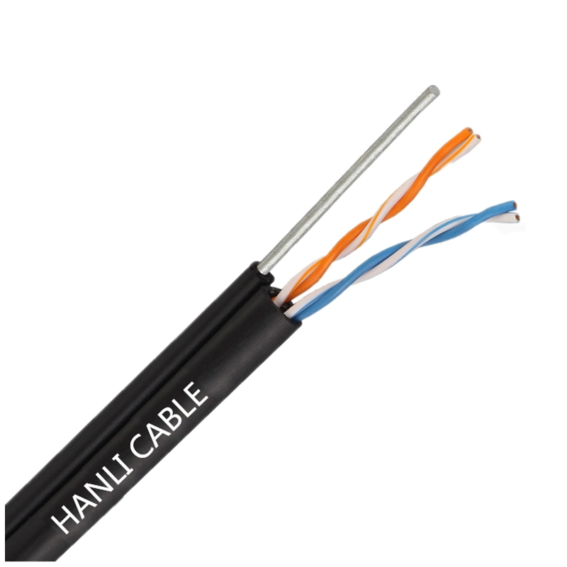 LAN Cable Cat5e+2c Power Cable +1c Steel Wire /Computer Cable/ Communication Cable