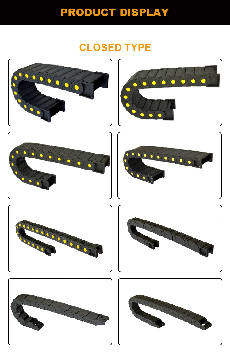 Engineering Nylon Bridge Type Cable Chain