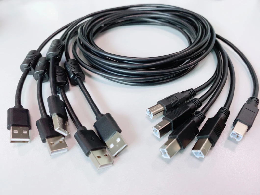 USB 2.0 Printer Connecting Cable a Male to B Male Printer USB Cable for Printer Scanner HP Canon Lexmark Epson Computer 1m 3FT 6FT