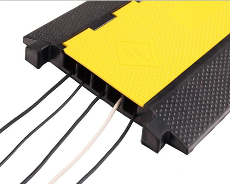 Parking Use 5 Channels Cable Protector Cable Ramp Cable Bridge with CE