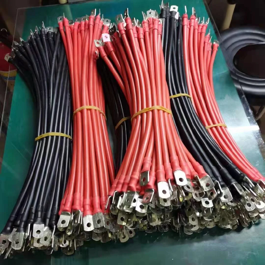 Flexible Soft Lead-Acid Battery Cable, New Energy Storage Wire Harness, Battery Connection Line Wire