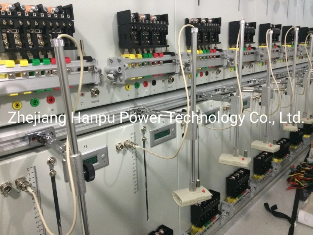 Three Phase Close-Link Electrical Energy Meter Test Bench with Ict