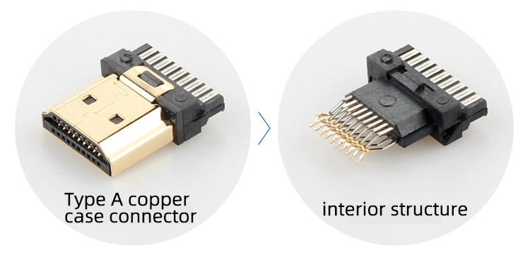 Hot Selling Gold Plated 1080P 4K 8K (60Hz) High Speed Connector Cable VGA Cable HDMI Cable