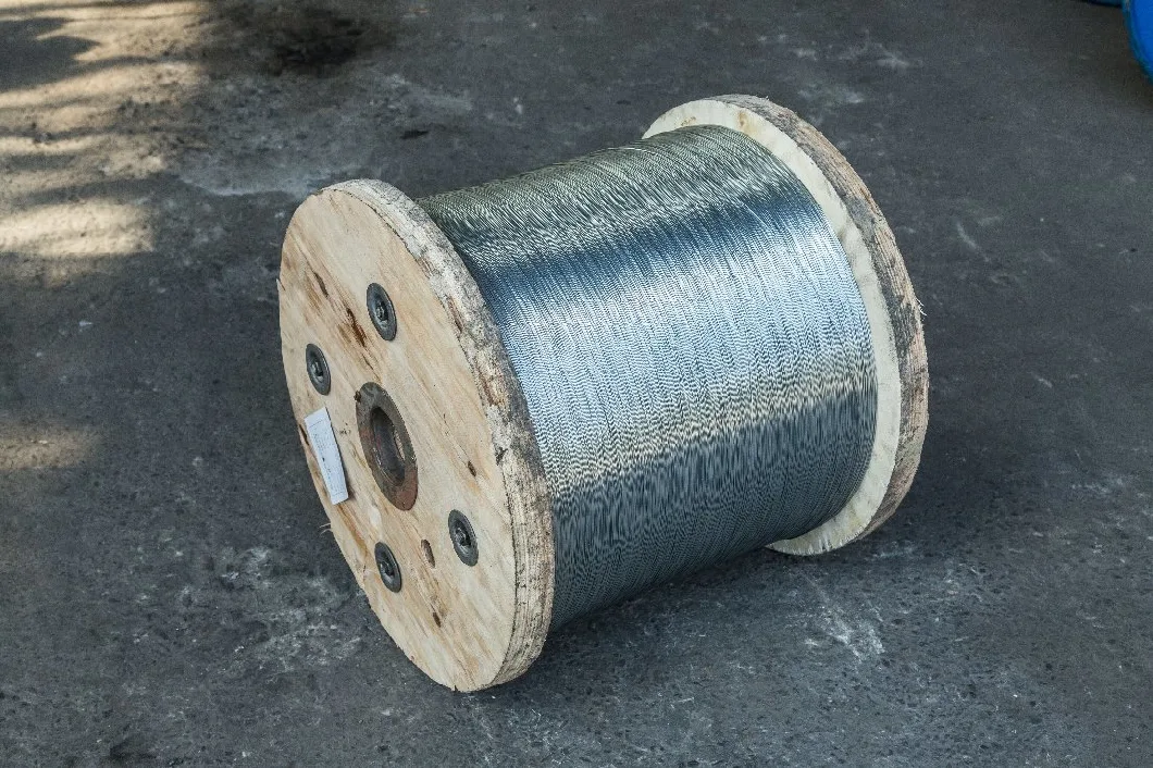 ASTM A475 Galvanized Steel Wire Strand 1/8