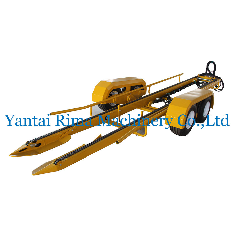 Fruit and Farm Individual Chain Tensioning Fruit Bin Carrier Trailer