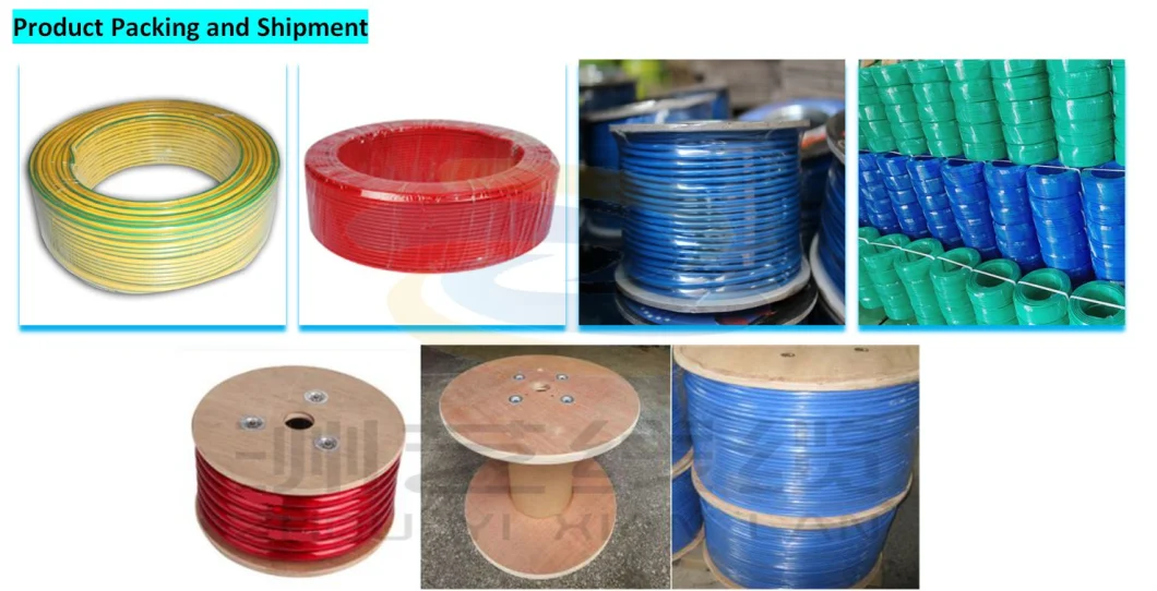 Multistrand Flexible Electrical Wire Copper Power Flexible Cable PVC Coated Cable
