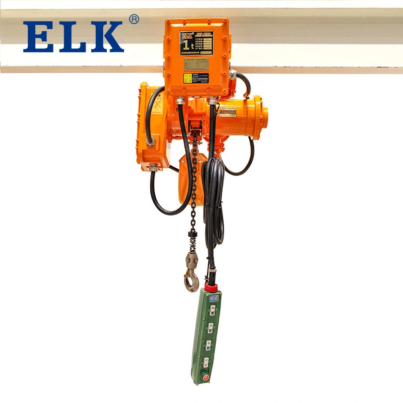 2200lbs 1 Ton Explosion-Protected Electrical Lifting Chain Hoist