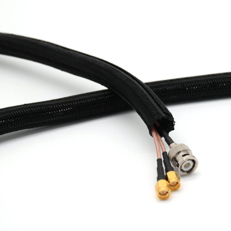 Cable Accessories Open Type Split Wrap Harness Around Cable Sleeve