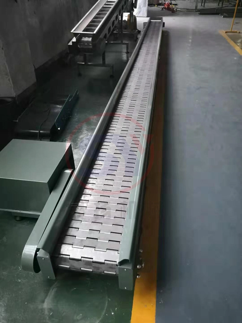 Automatic Loop Drag Steel Plate Chain Conveyor with Chip Price