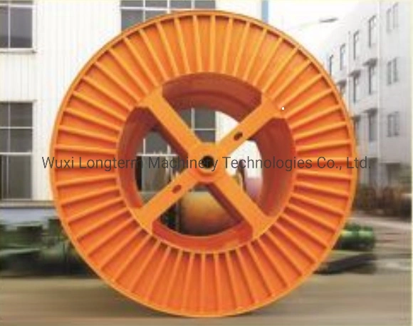 Industrial Steel Cable Reel Corrugated Bobbin, Winding Large Cable Corrugated Steel Reels Bobbin for Stranding Machine#