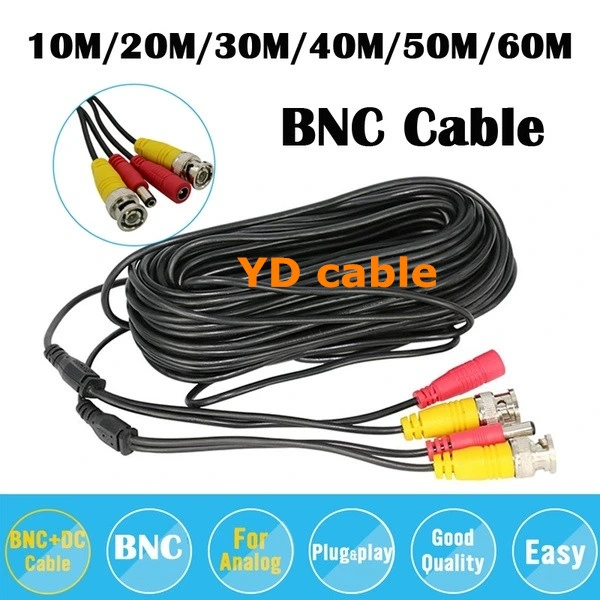 High Speed Coaxial Manufacturer Rg59 Coaxial Cable CCTV Thin Siamese Cable Rg59+2c Power Cable
