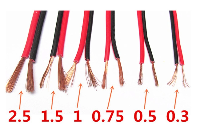 Low Noise Indoor Audio Cable Transparent Speaker Cable OFC Cable