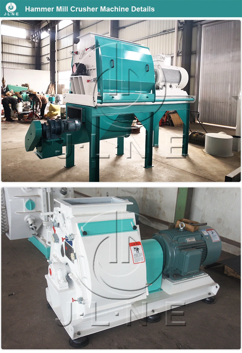 Maize Grinding Hammer Mill Feed Wood Crusher Machine Grinder