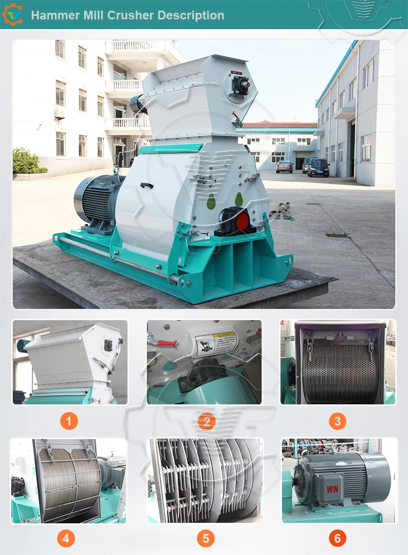 Hammer Mill Machine Maize Corn Grinding Grinder for Chicken Feed
