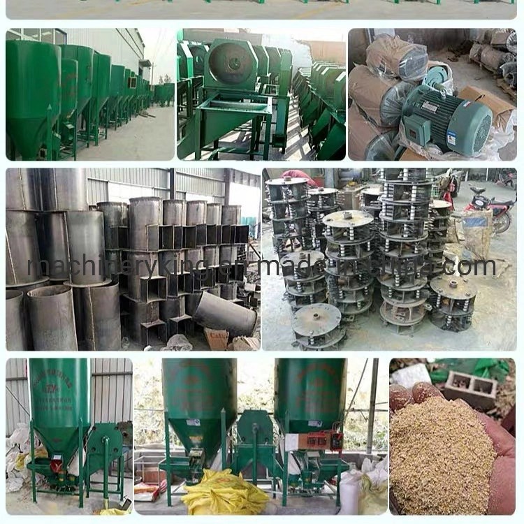 Animal Feed Mixer Machine Barley Crusher Malt Grain Mill