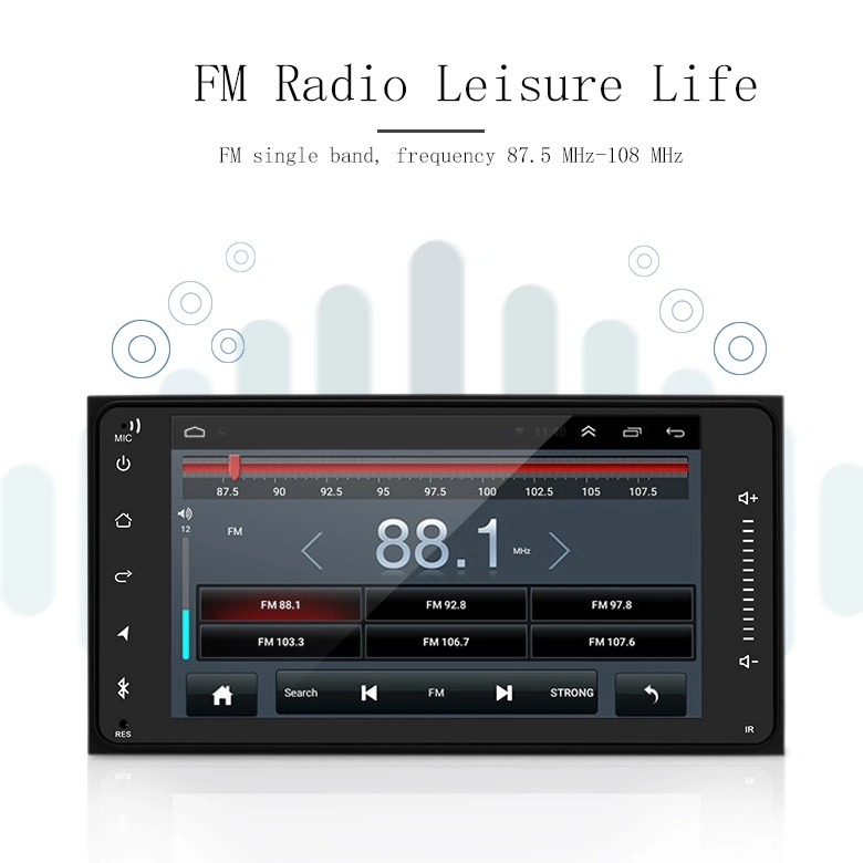 Toyota Corolla Car Radio for Corolla with Mirror Link Bluetooth USB